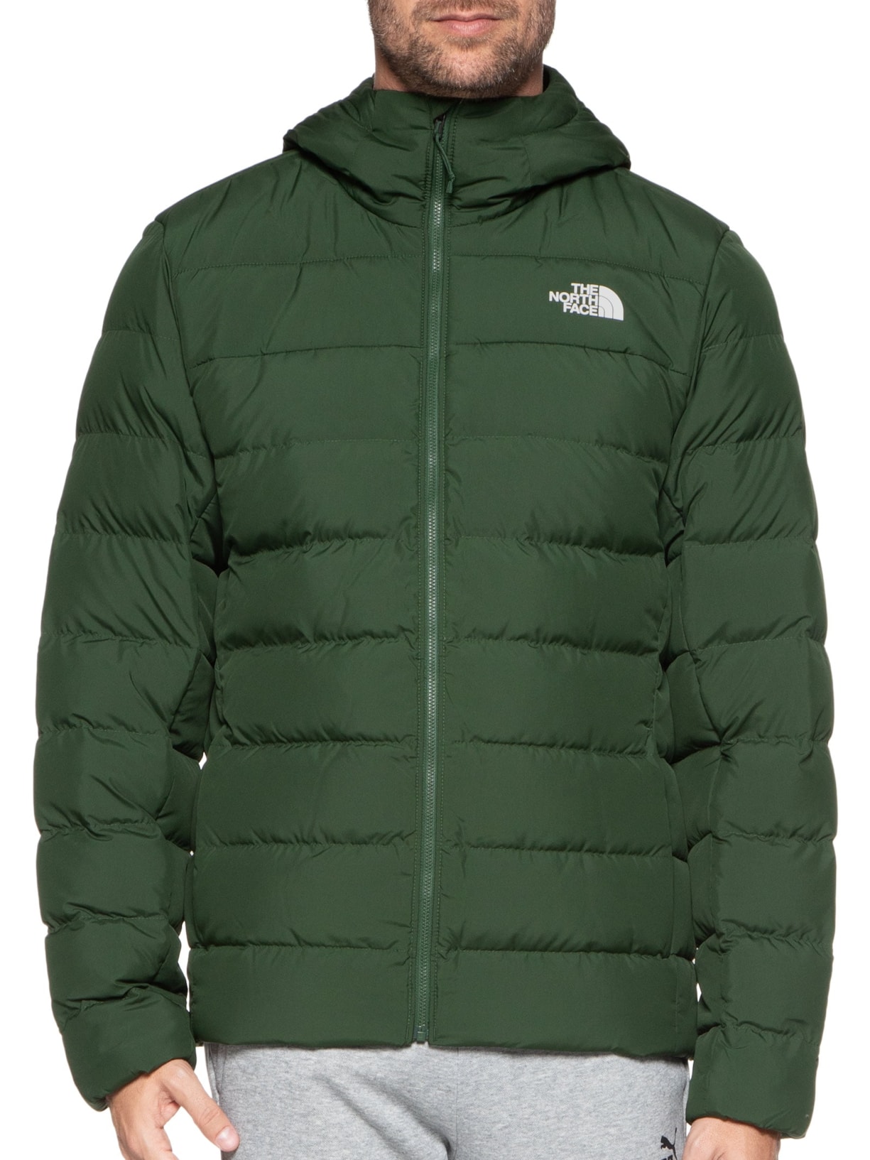 Jaqueta Masculina Aconcágua 3 Hoodie Verde The North Face