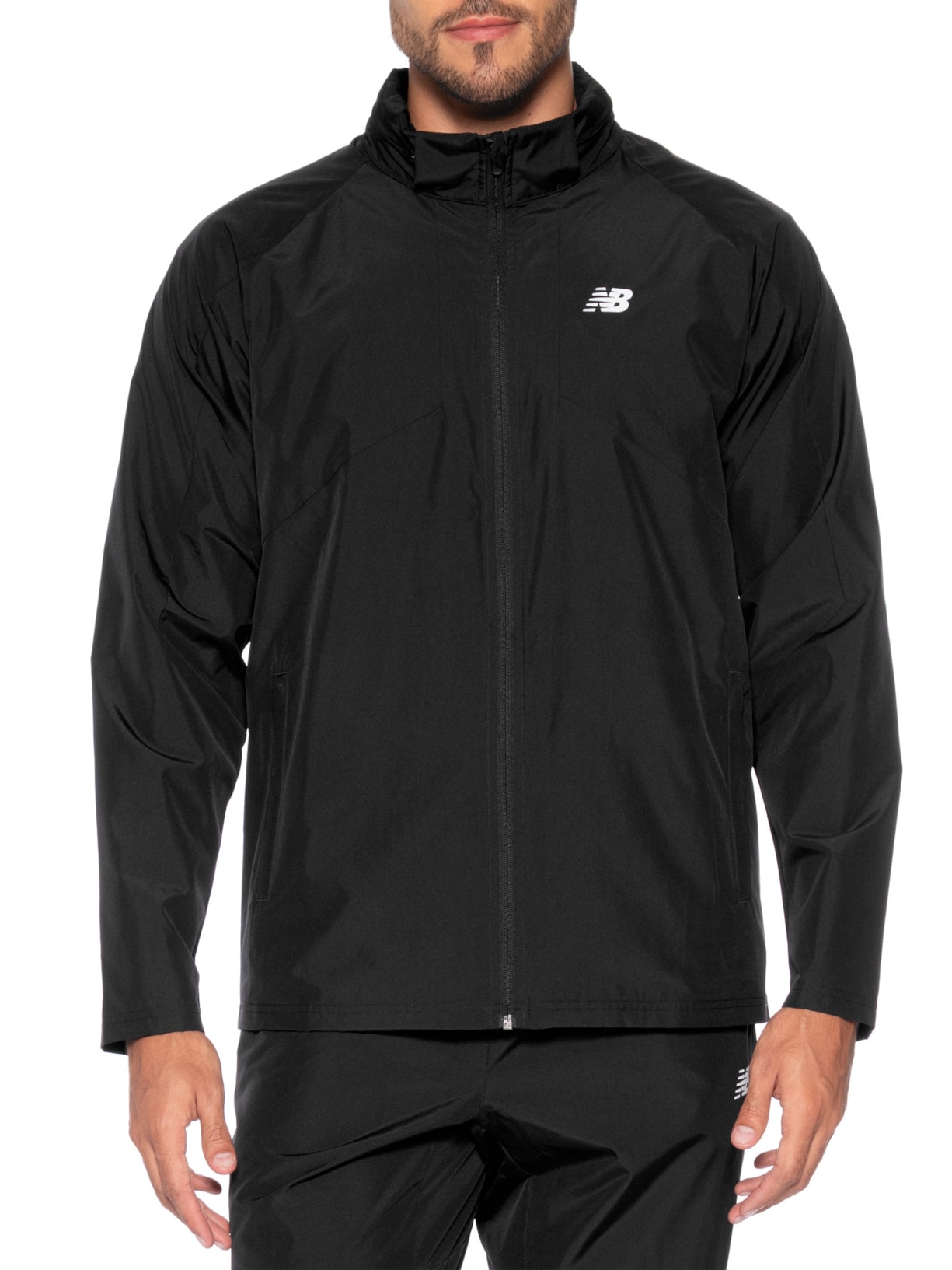 Jaqueta Masculina Active Woven Preto New Balance