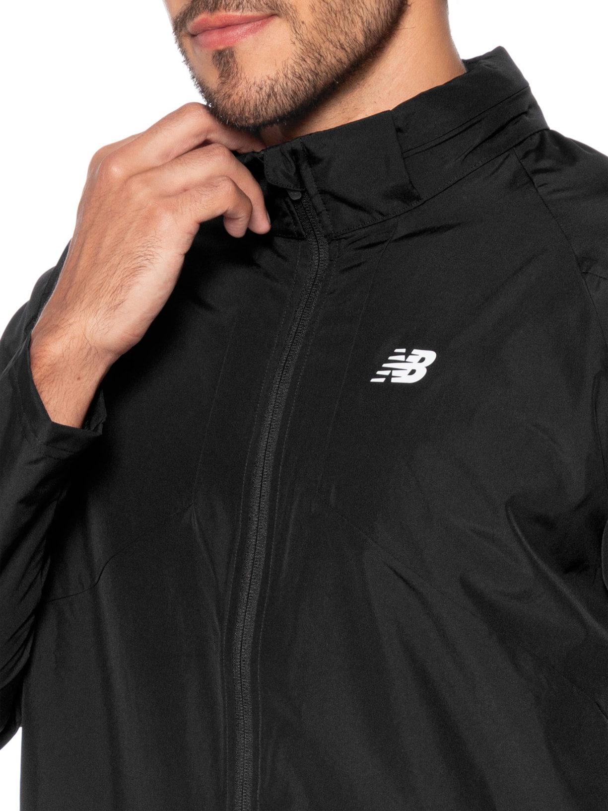 Jaqueta Masculina Active Woven Preto New Balance