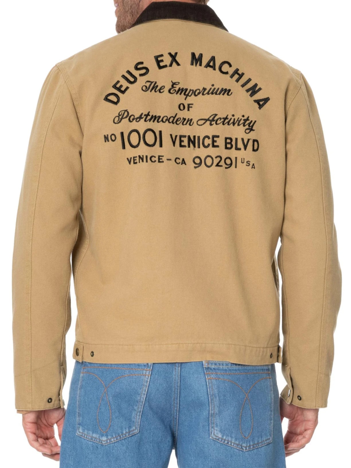 Jaqueta Masculina Address Workwear Marrom Deus Ex Machina