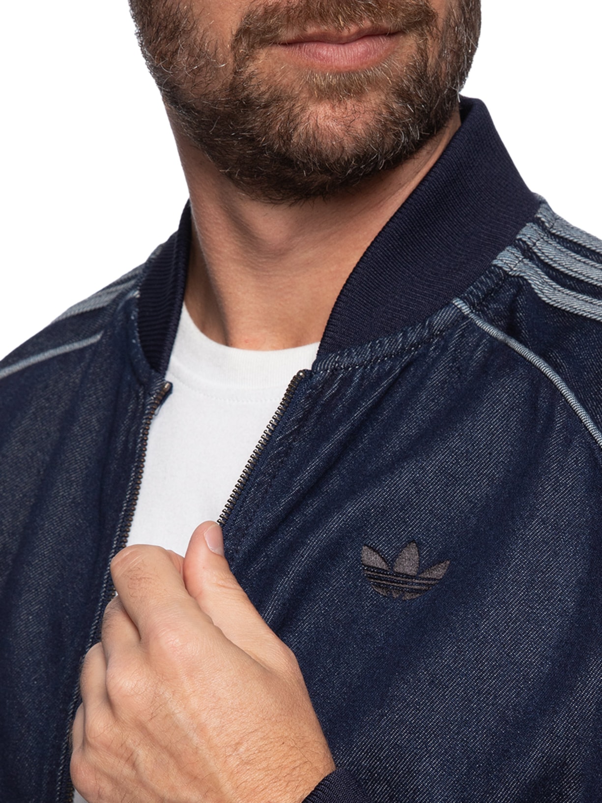 Jaqueta Masculina Adicolor Loose Azul Adidas Originals