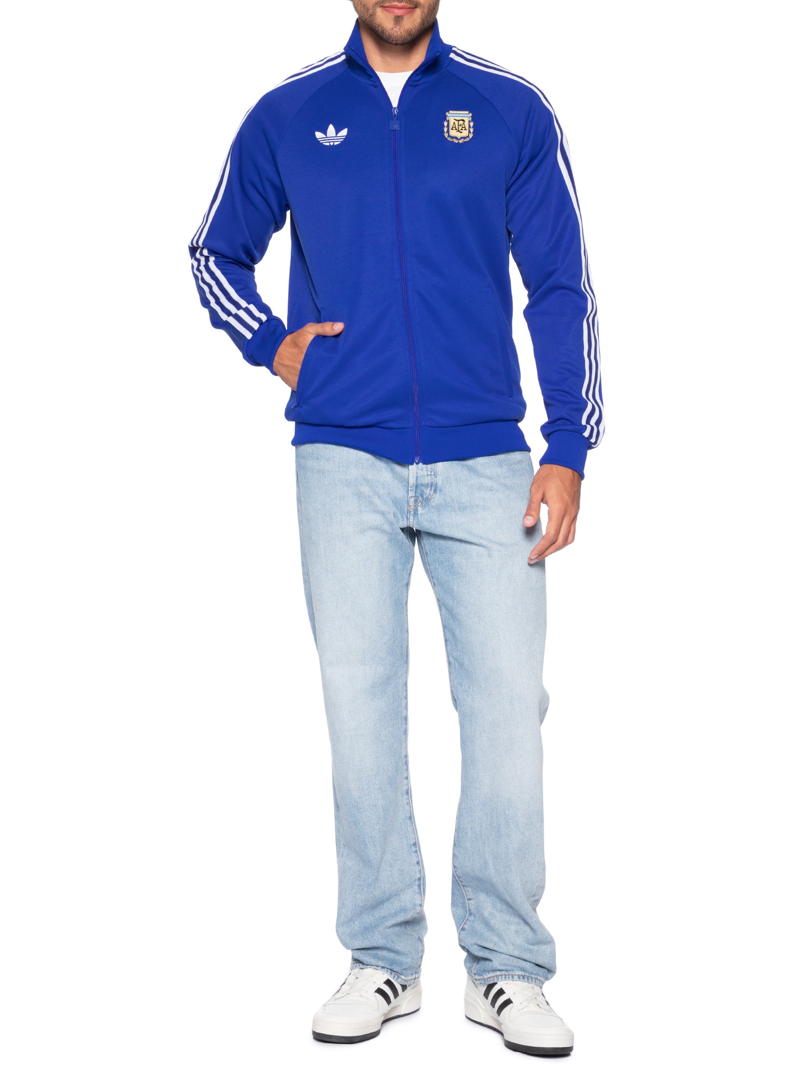 Jaqueta Masculina Argentina Originals - Azul - Adidas Originals