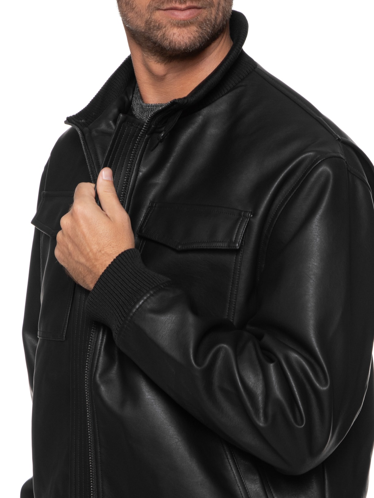 Jaqueta Masculina Aron Preto John John