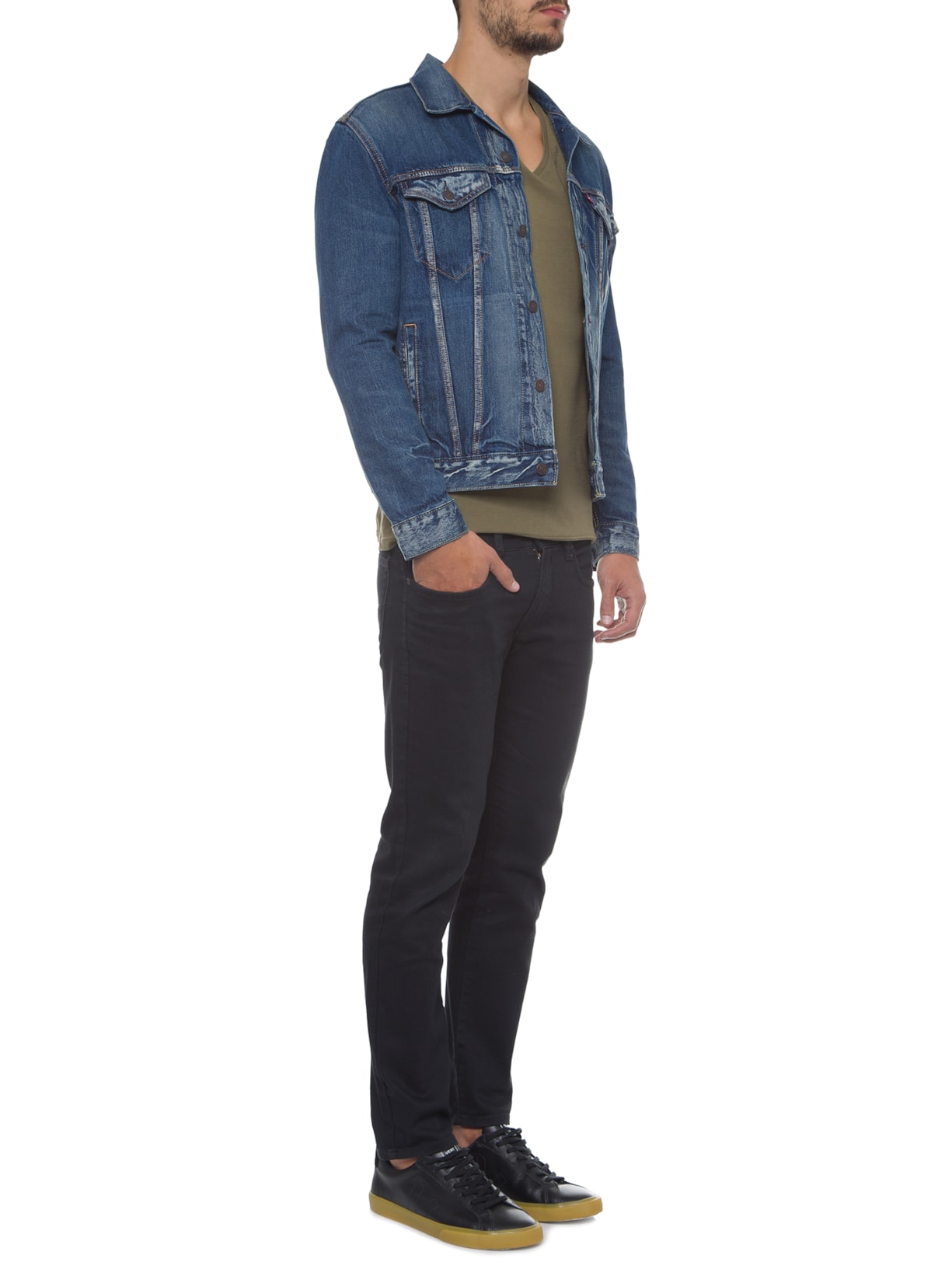Jaqueta Masculina Azul Levi's