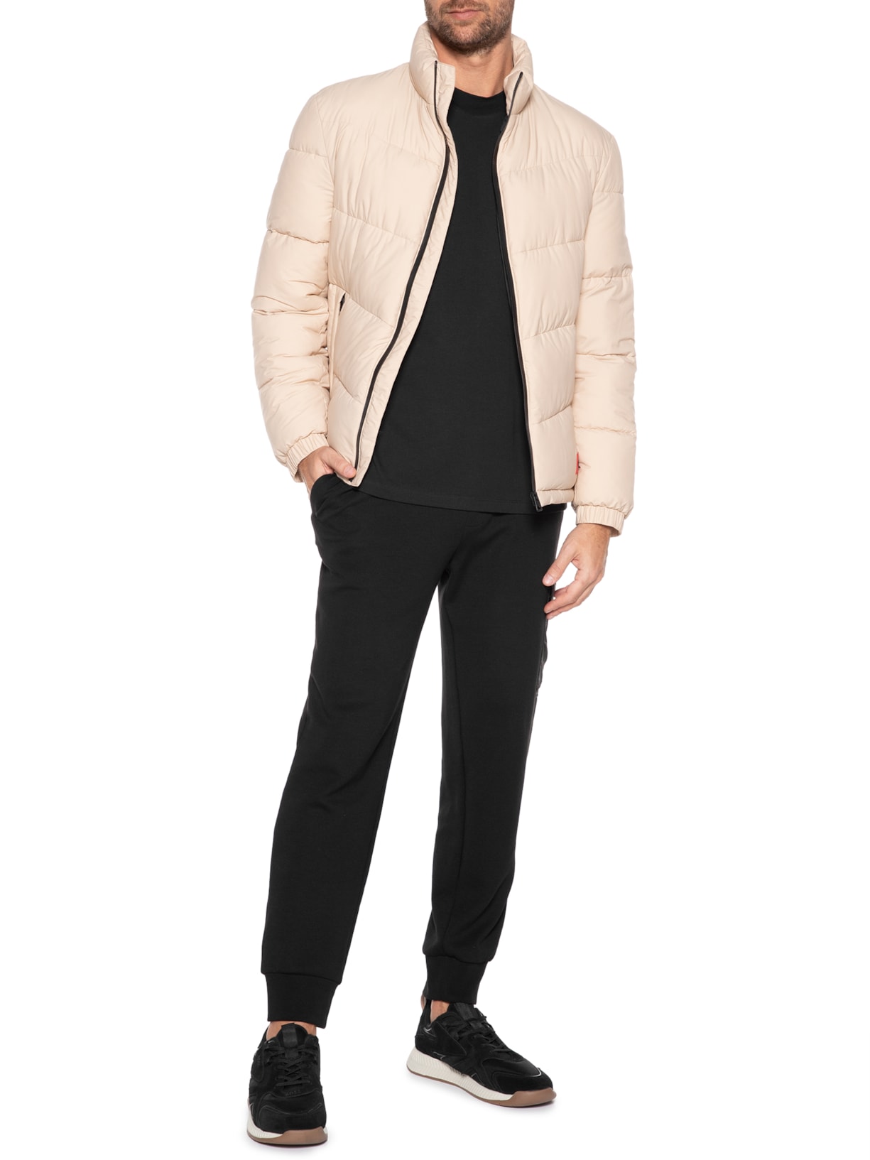 Jaqueta Masculina Balto Bege Hugo