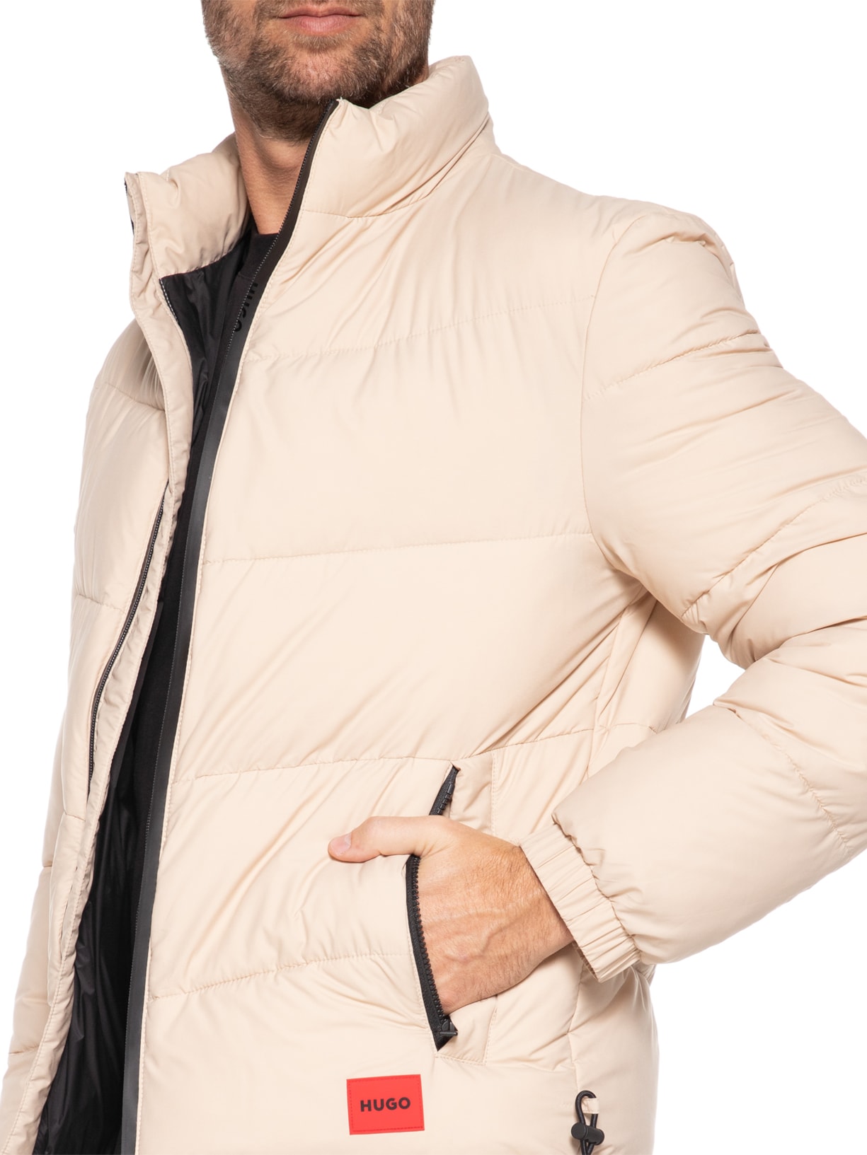 Jaqueta Masculina Balto Bege Hugo