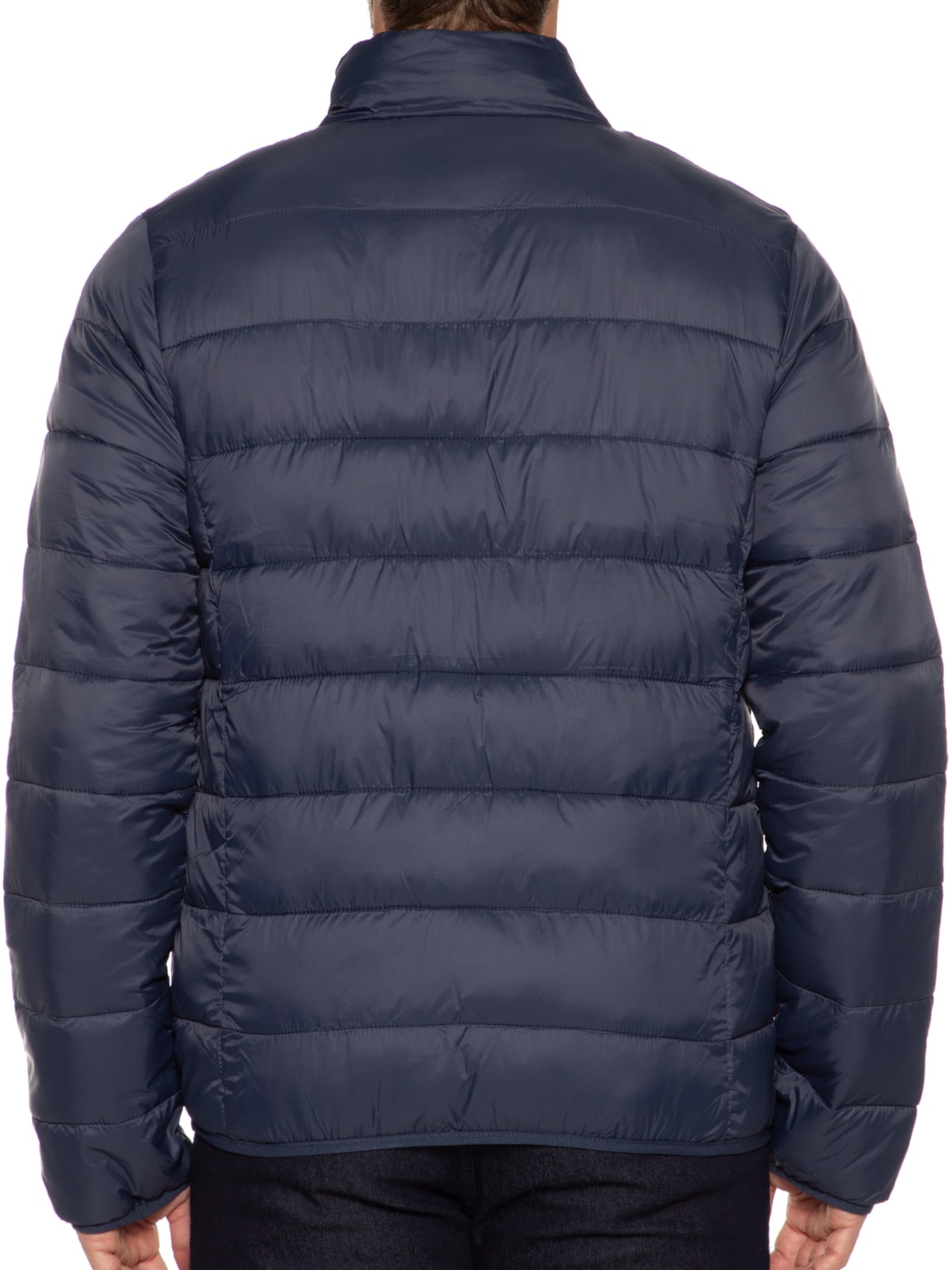 Jaqueta Masculina Básica Puffer Azul '2 Essential
