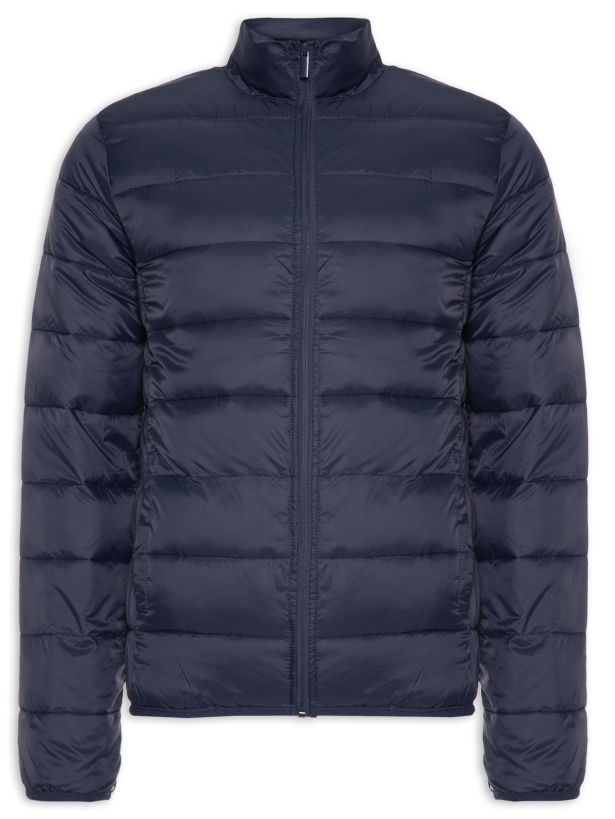 Jaqueta Masculina Básica Puffer - Azul