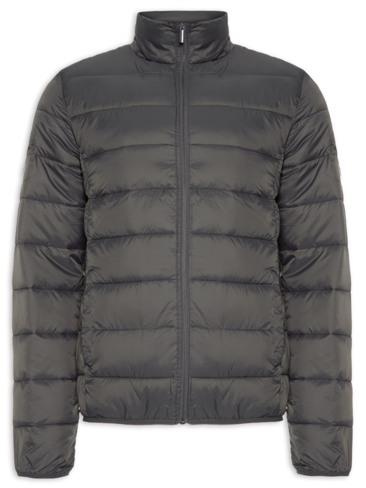 Jaqueta Masculina Básica Puffer - Cinza