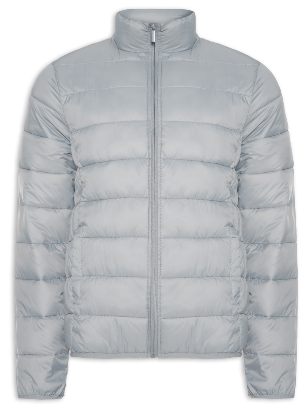 Jaqueta Masculina Básica Puffer - Cinza