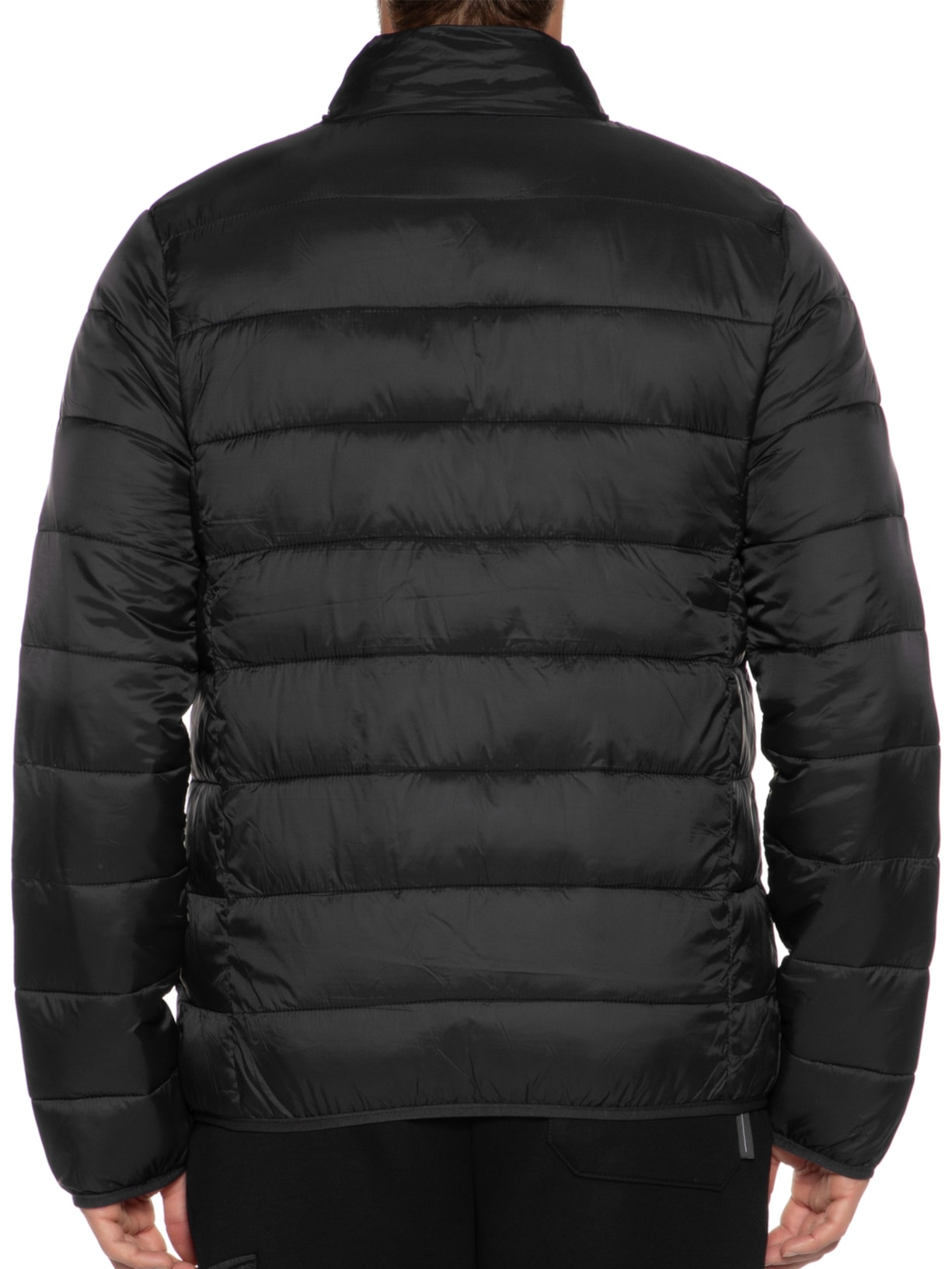 Jaqueta Masculina Básica Puffer Preto '2 Essential