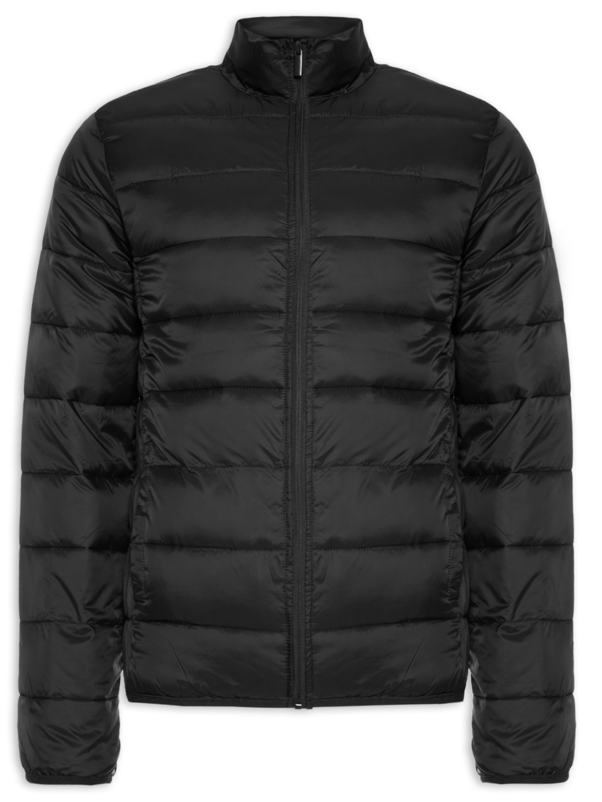 Jaqueta Masculina Básica Puffer Preto '2 Essential