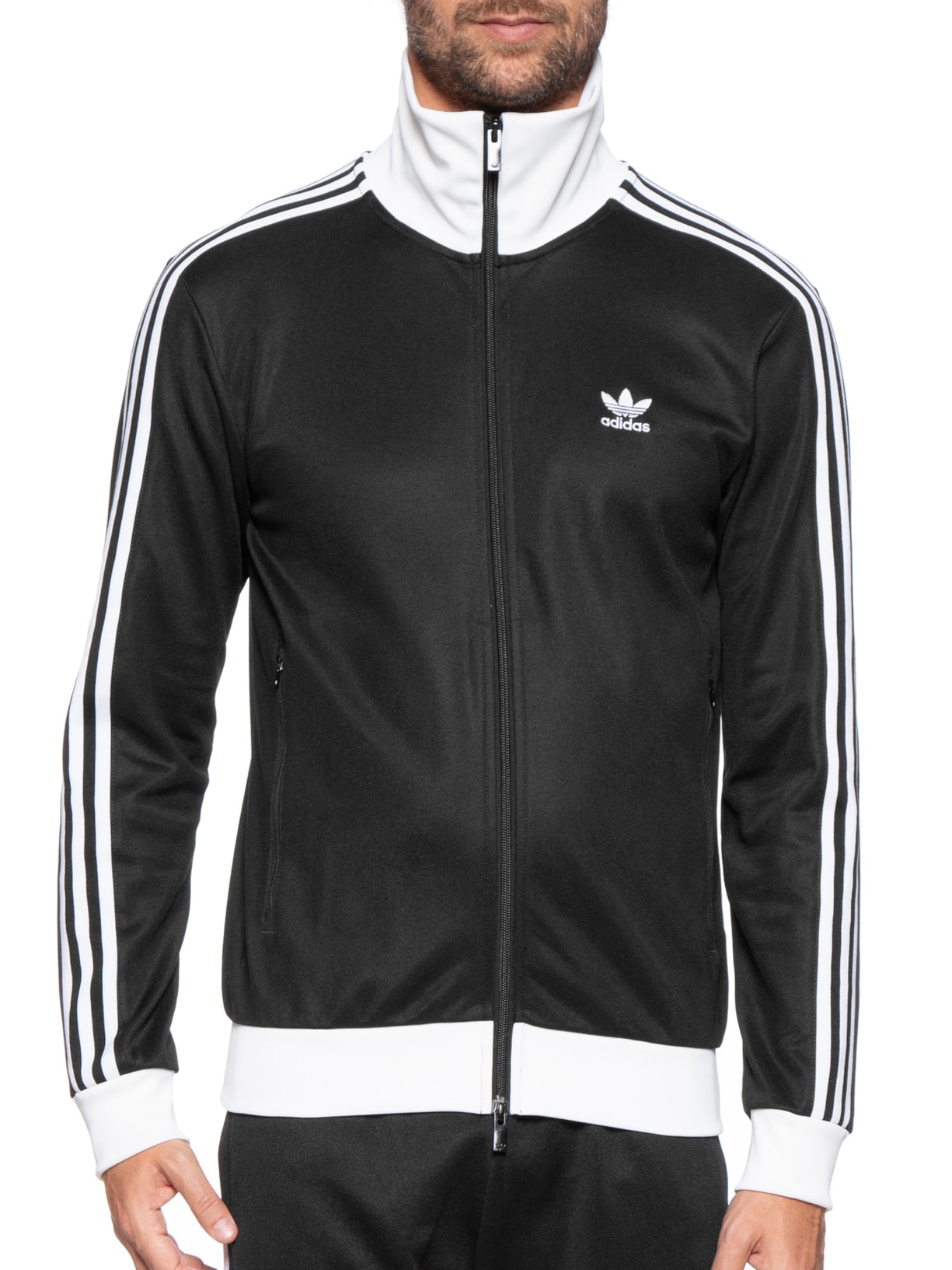 Jaqueta Masculina Beckenbauer Preto ADIDAS ORIGINALS