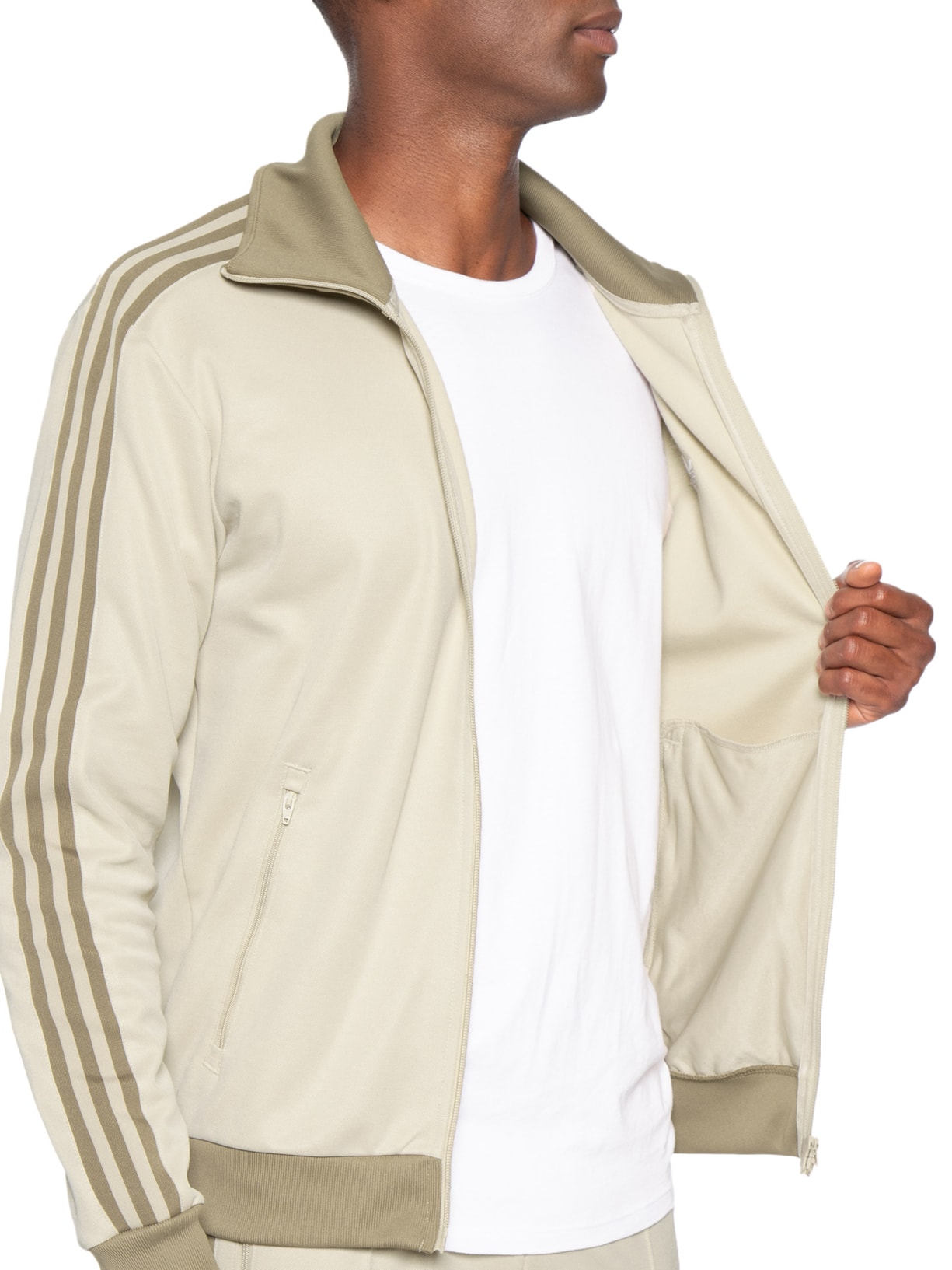 Jaqueta Masculina Beckenbauer – Bege Adidas Originals