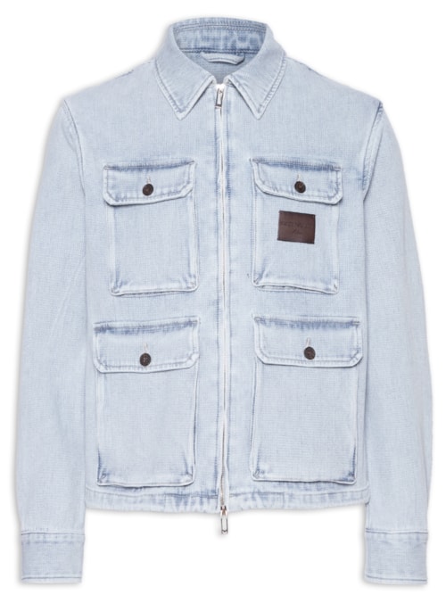 Jaqueta Masculina Blouson - Azul