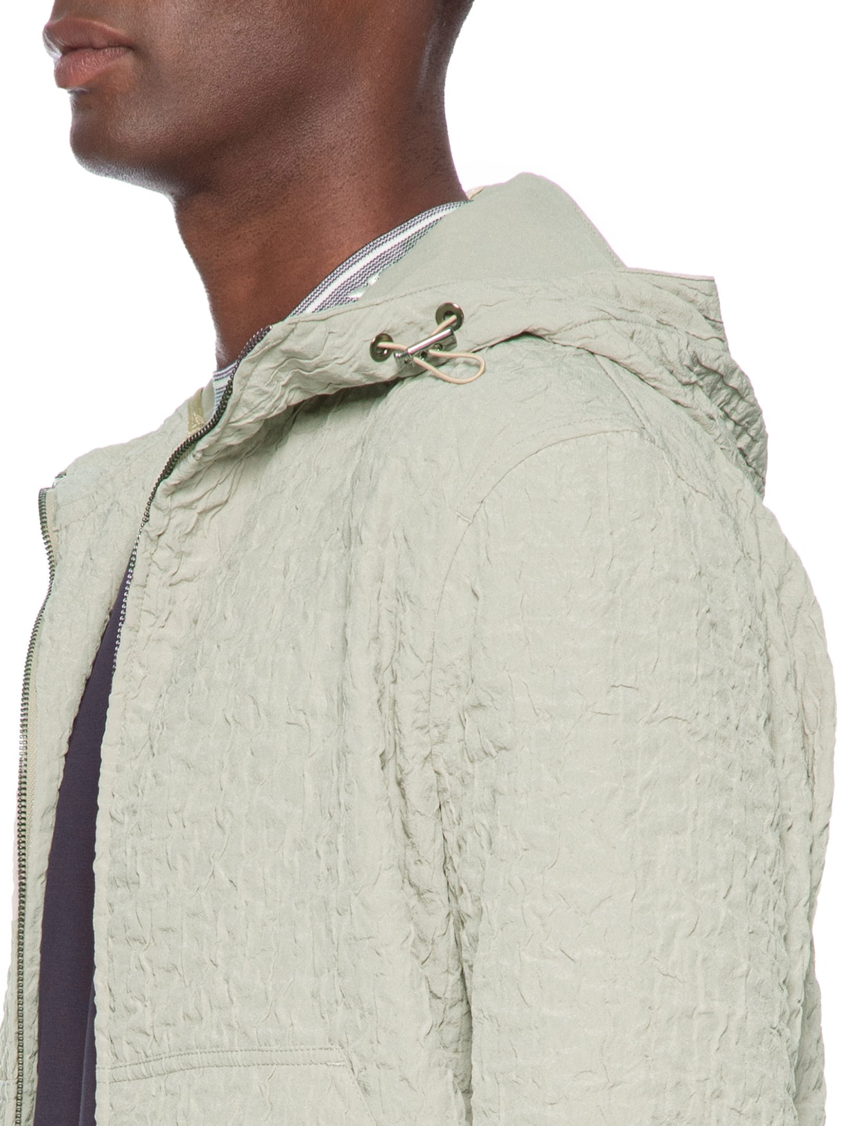 Jaqueta Masculina Blouson Off White Emporio Armani