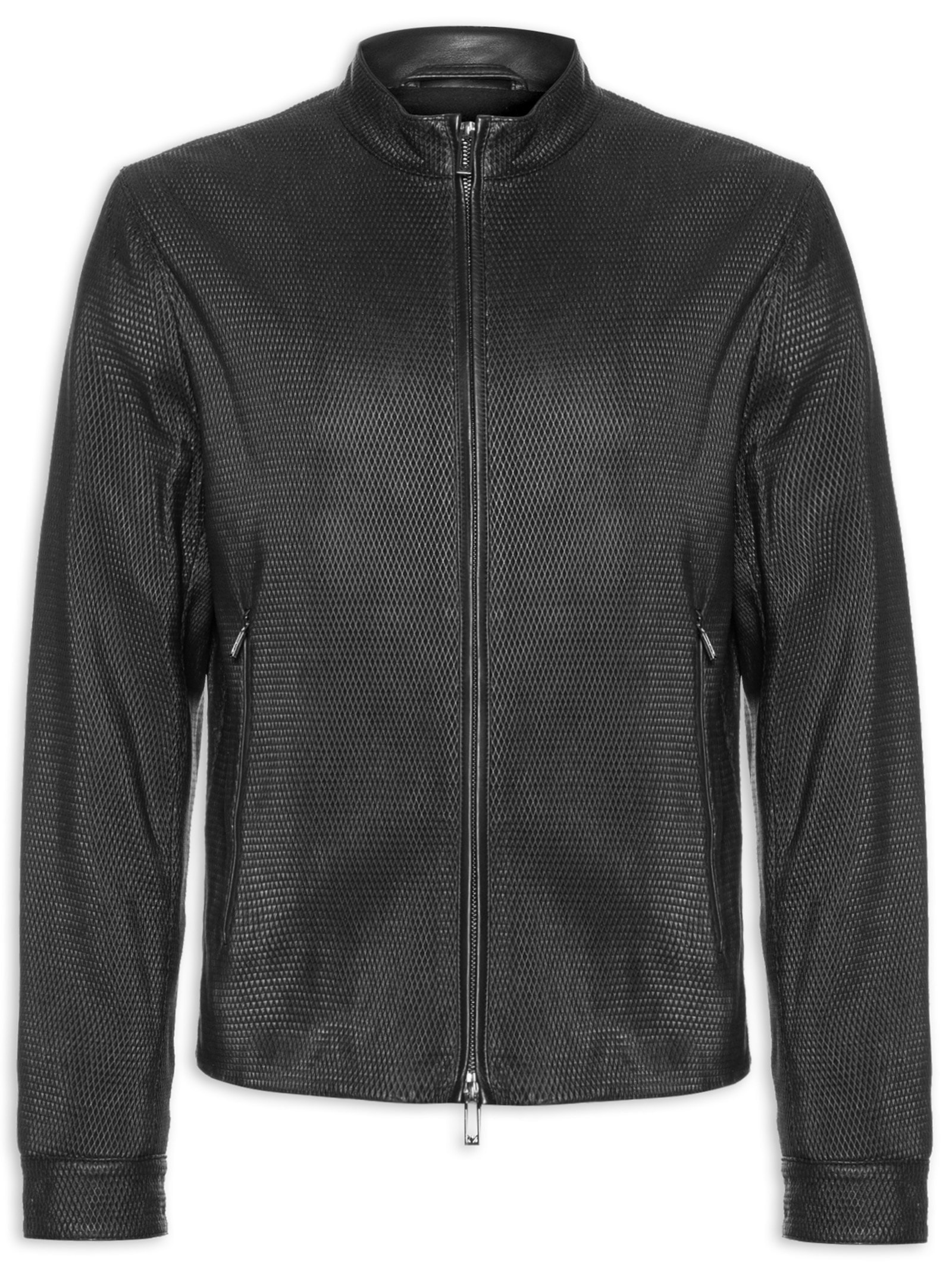 Emporio Armani - Jaqueta Masculina Blouson - Preto