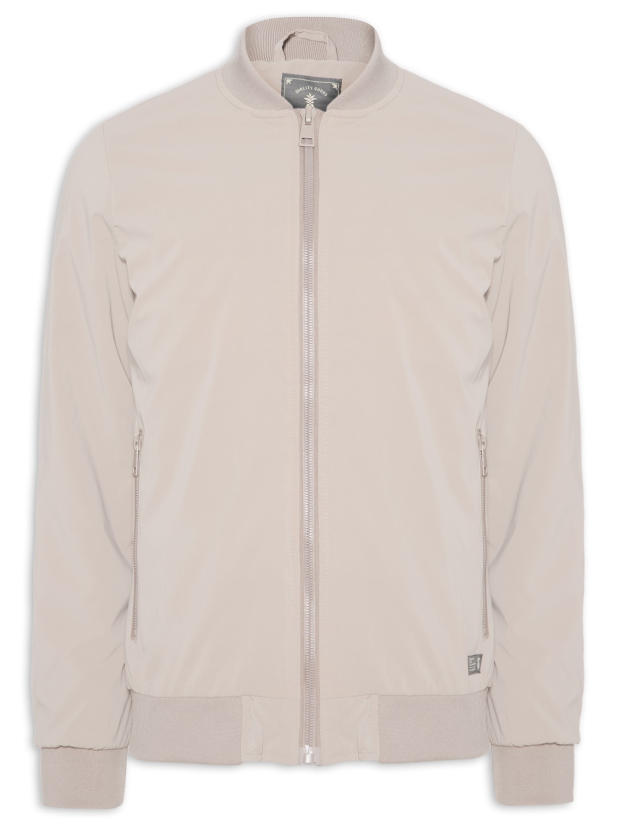 Jaqueta Masculina Bomber Bege Pineapple