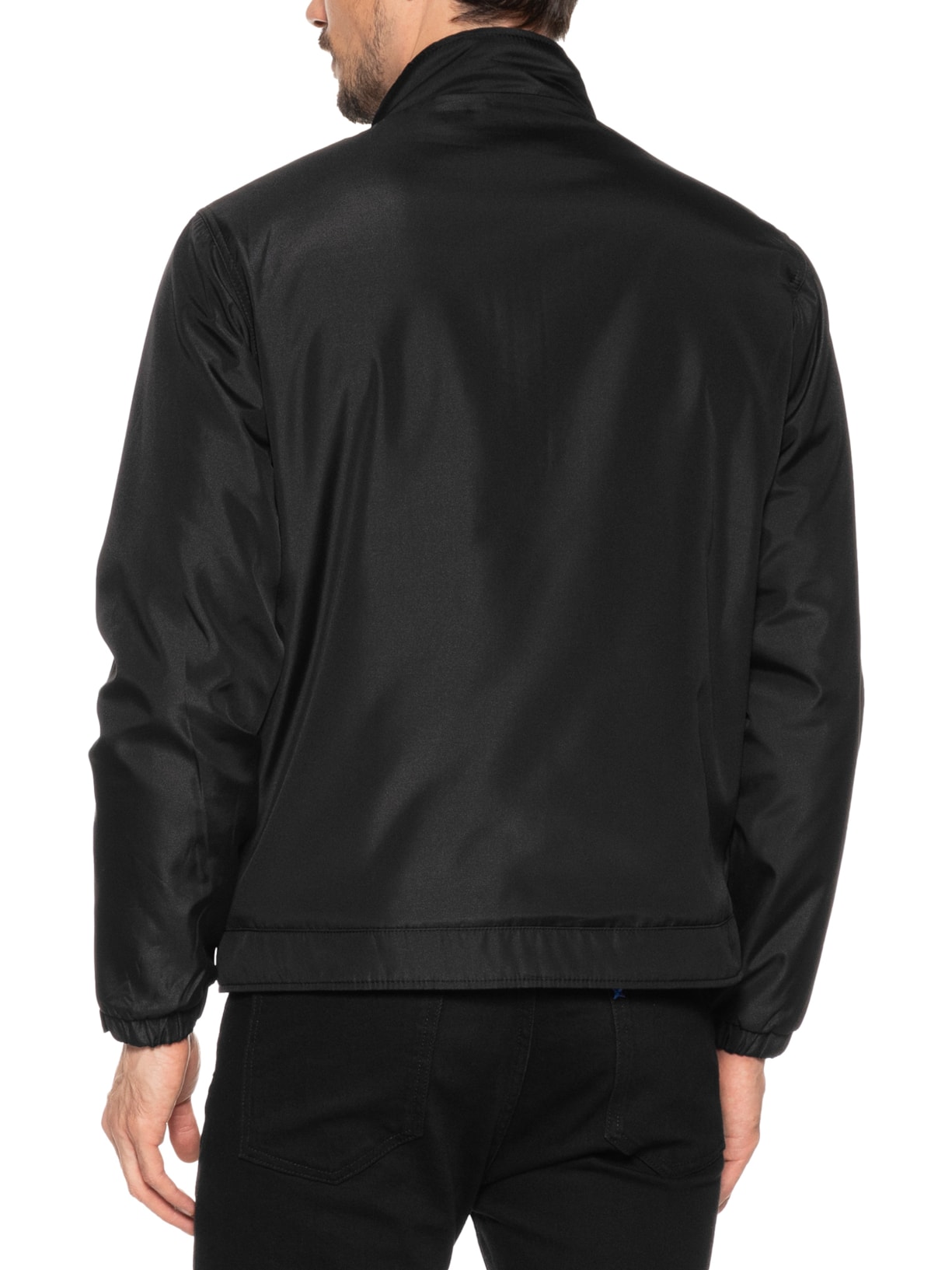 Jaqueta Masculina Bomber Casual Preto Basiq Men