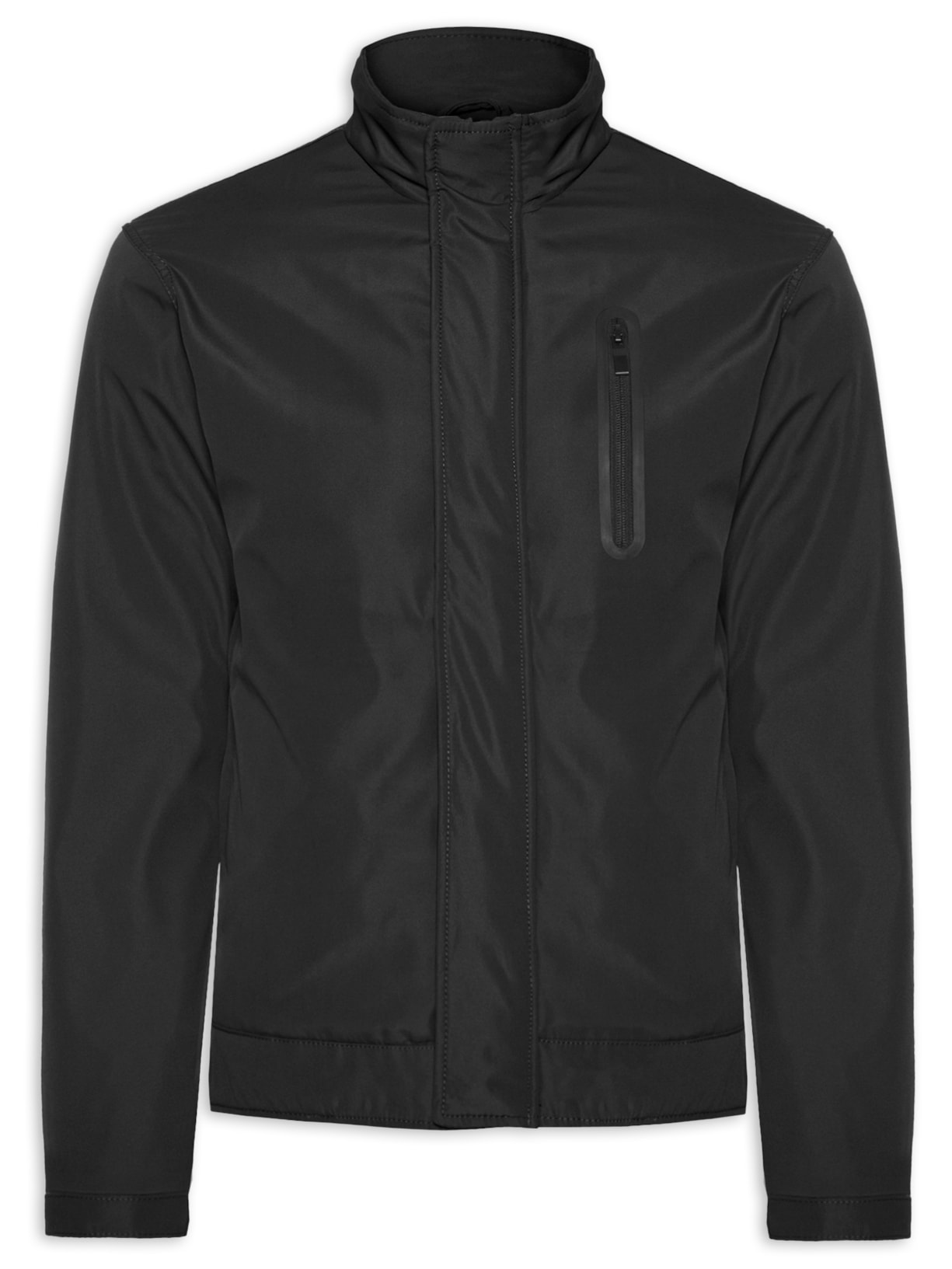 Jaqueta Masculina Bomber Casual Preto Basiq Men