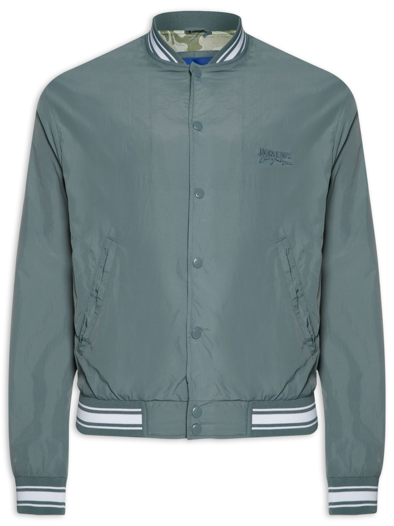 Sergio K. - Jaqueta Masculina 5 Pockets Tweed - Cinza