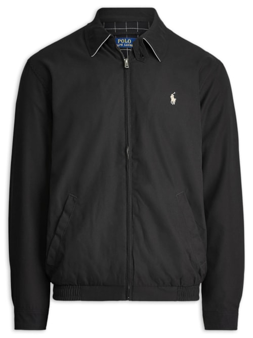 Jaqueta Masculina Bomber Classic Logo - Preto