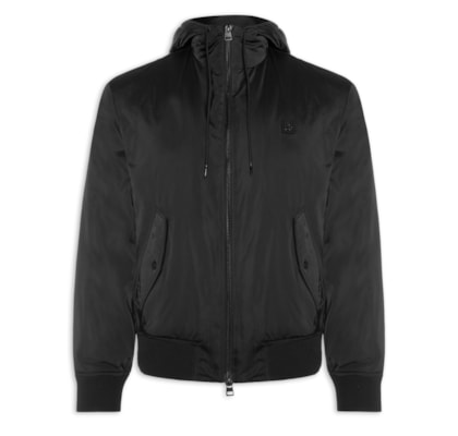 Jaqueta Masculina Bomber com Capuz Bernando2441 - Preto