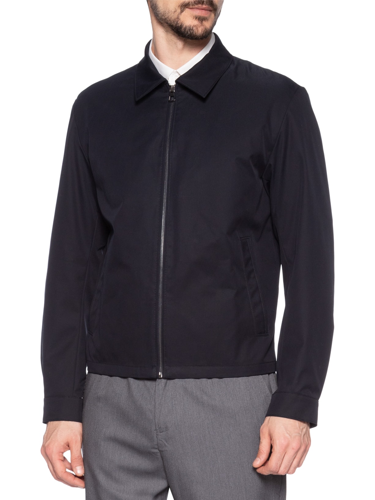 Jaqueta Masculina Bomber Comano Db Azul Boss