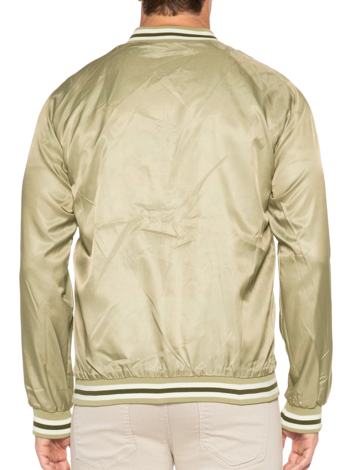 Jaqueta Masculina Bomber Coqueiro Bege Reserva
