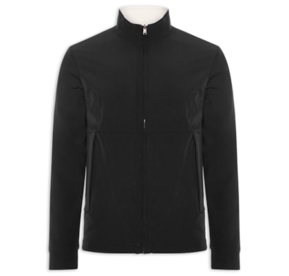 Jaqueta Masculina Bomber Corta Vento Dupla Face Liquid Repeler - Preto