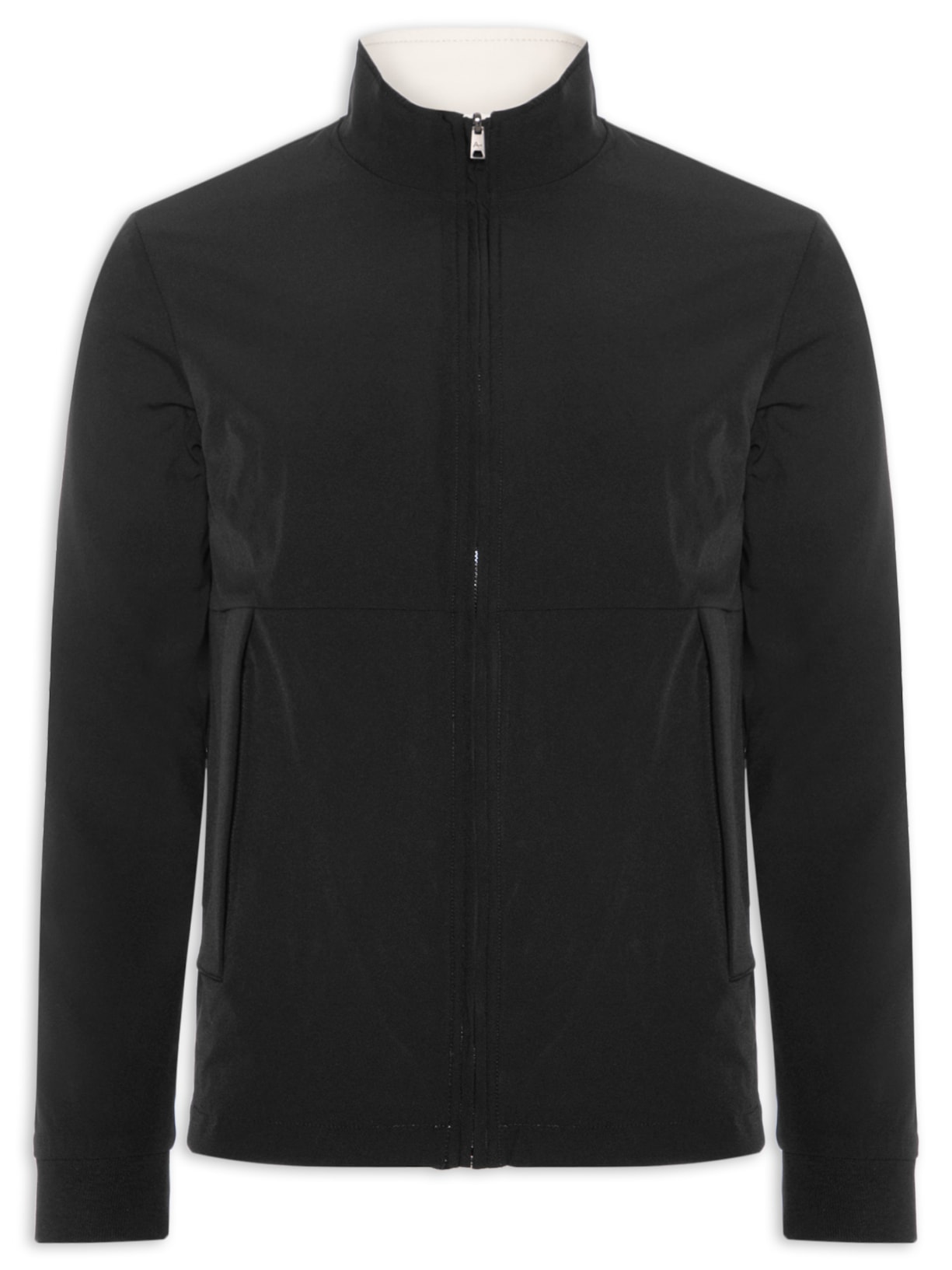 Jaqueta Masculina Bomber Corta Vento Dupla Face Liquid Repeler – Preto