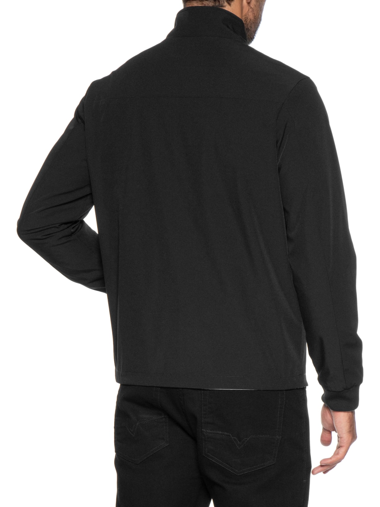 Jaqueta Masculina Bomber Corta Vento Dupla Face Liquid Repeler – Preto Aramis