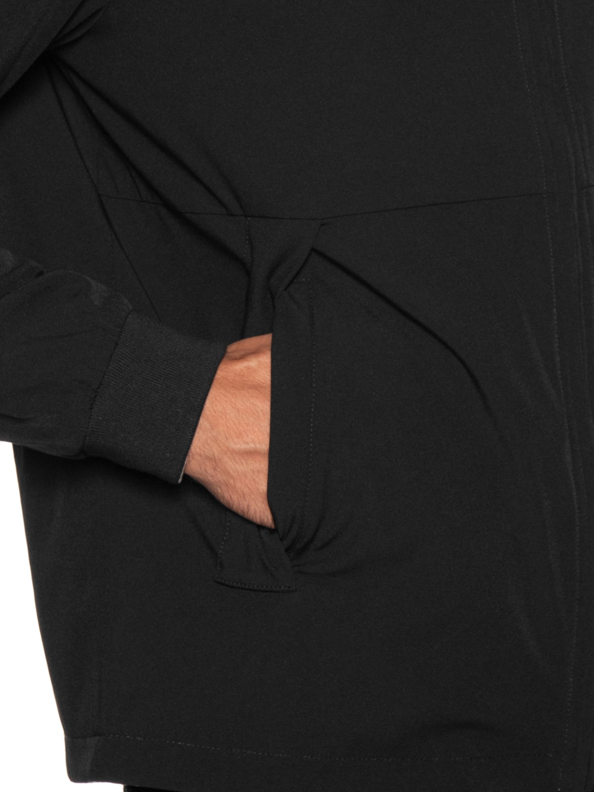 Jaqueta Masculina Bomber Corta Vento Dupla Face Liquid Repeler – Preto Aramis