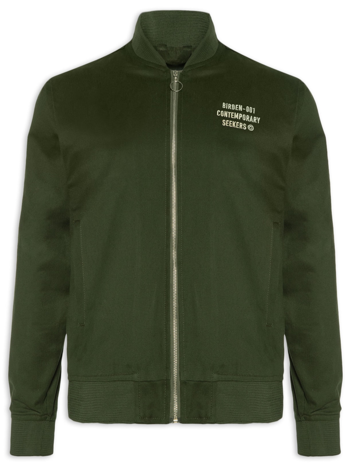 Jaqueta Masculina Bomber Cotton Flying Savage - Verde