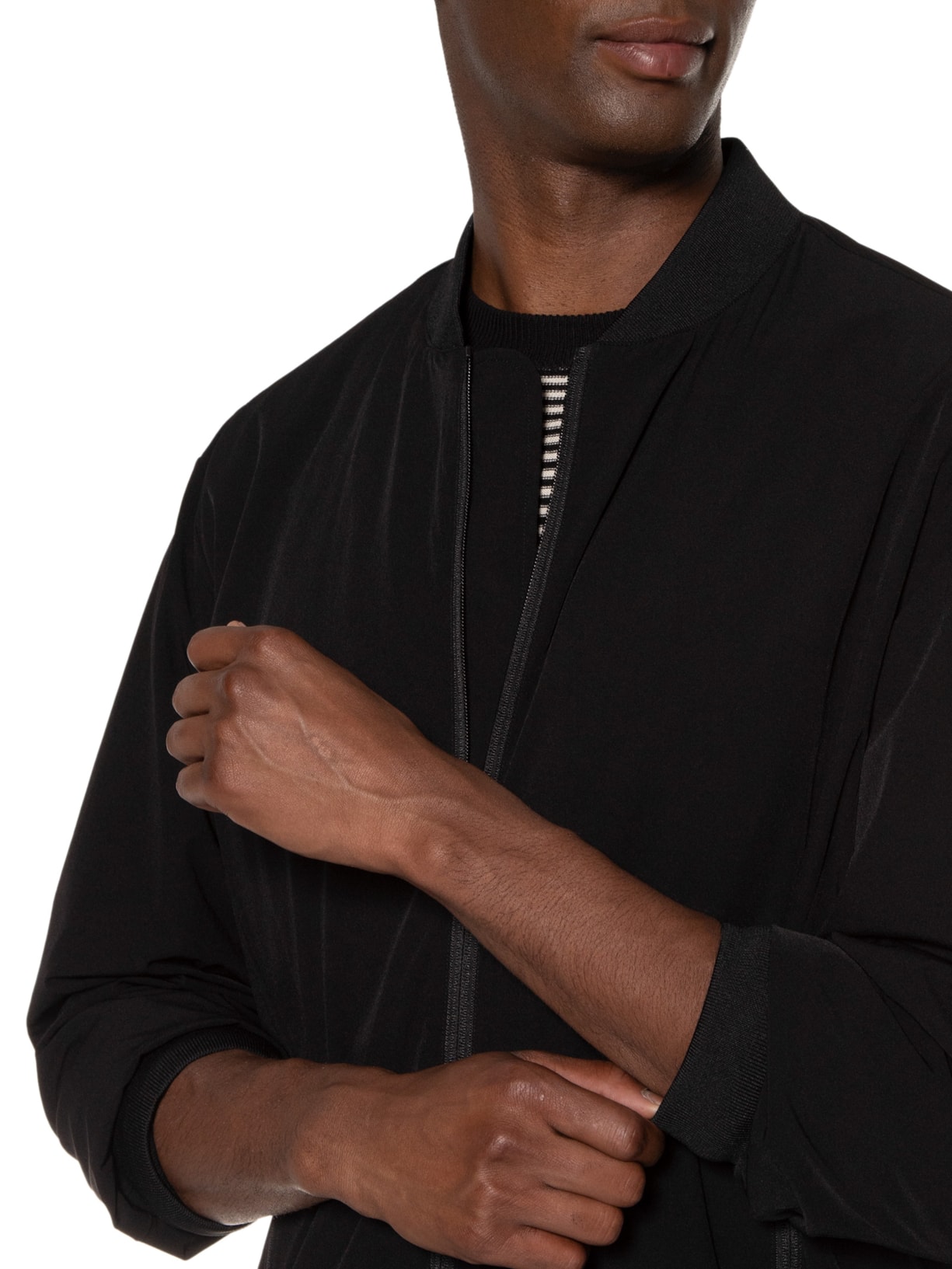 Jaqueta Masculina Bomber Easy Tech Preto Foxton
