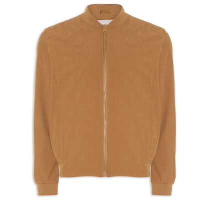 Jaqueta Masculina Bomber em Cotelê - Bege