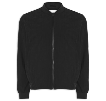 Jaqueta Masculina Bomber Em Cotelê - Preto