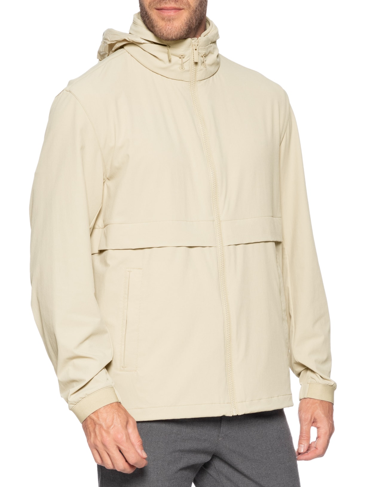 Jaqueta Masculina Bomber H Coiner Bege Boss