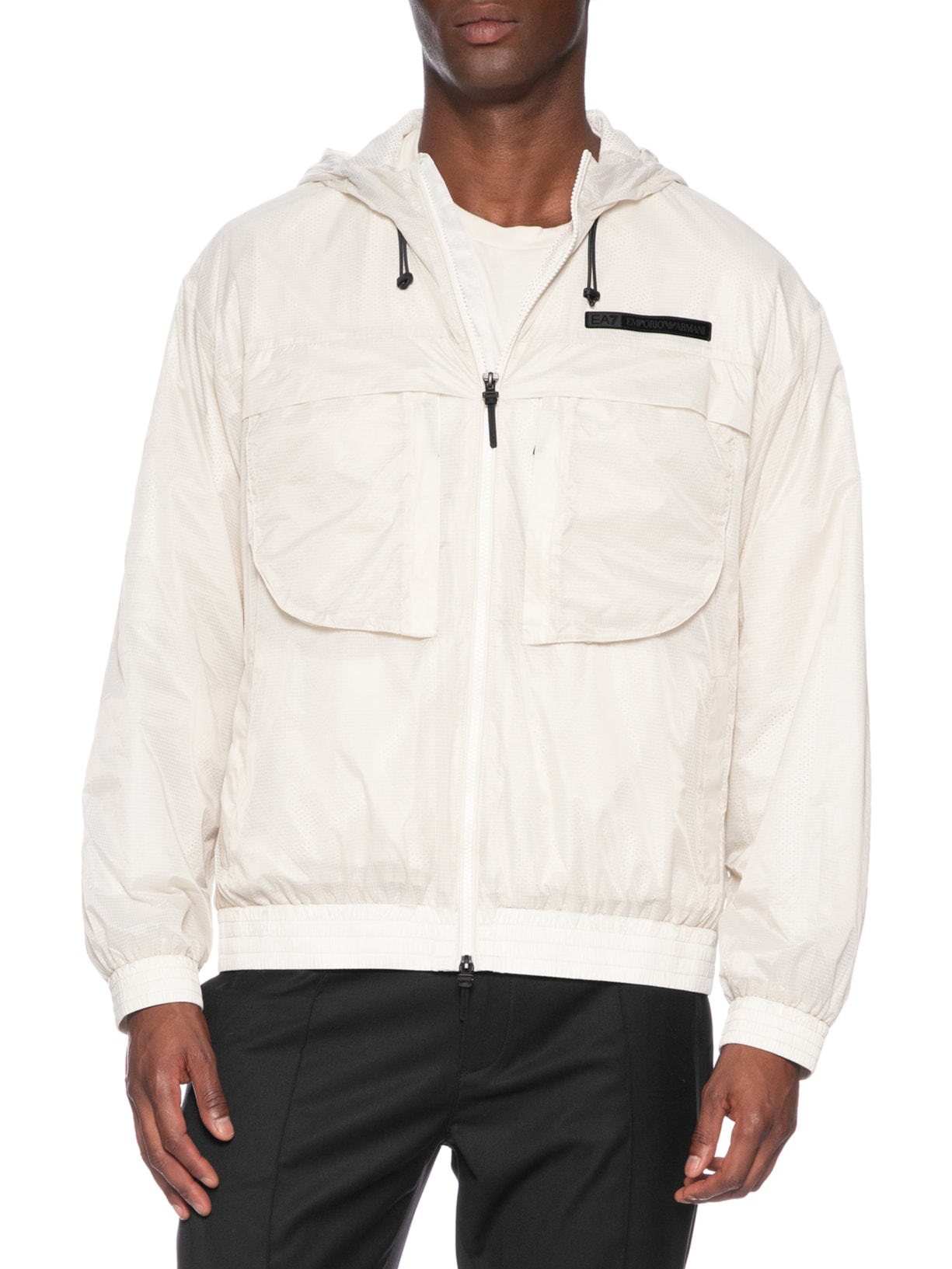 Jaqueta Masculina Bomber Off White Ea7 Emporio Armani