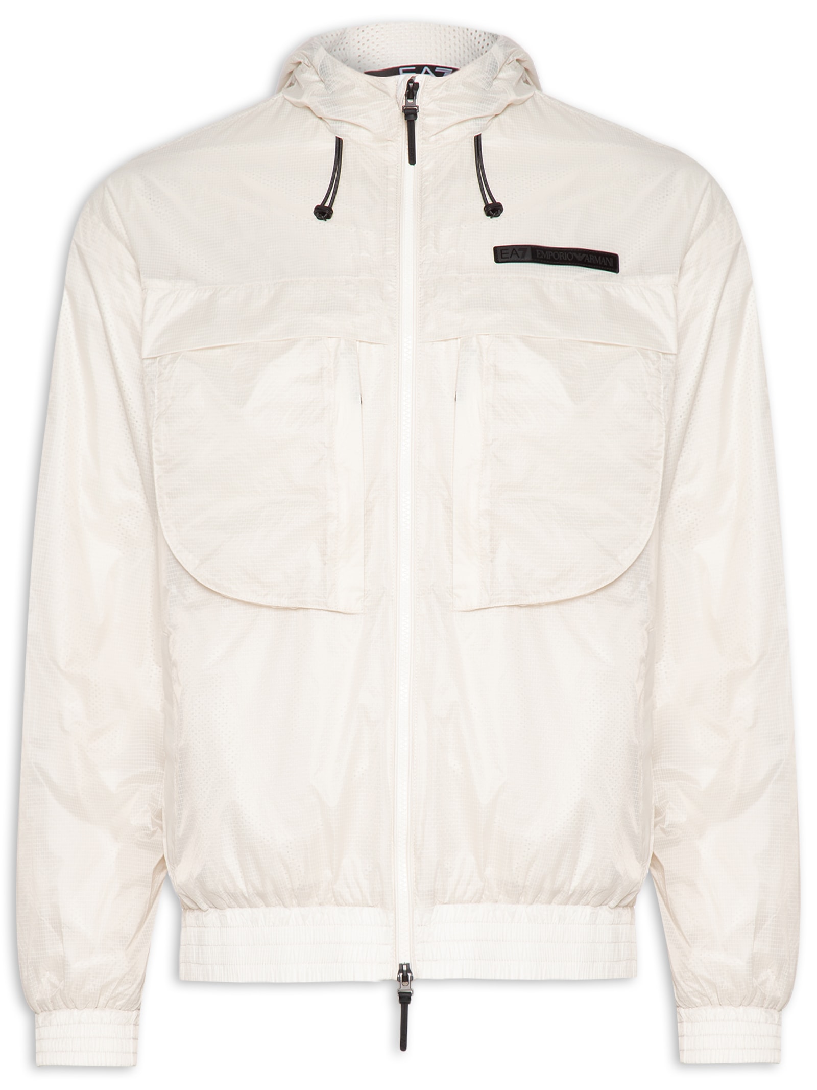 EMPORIO ARMANI archive design jacket 比翼 Jaqueta Bomber Core Id com Logo Preto | EA7
