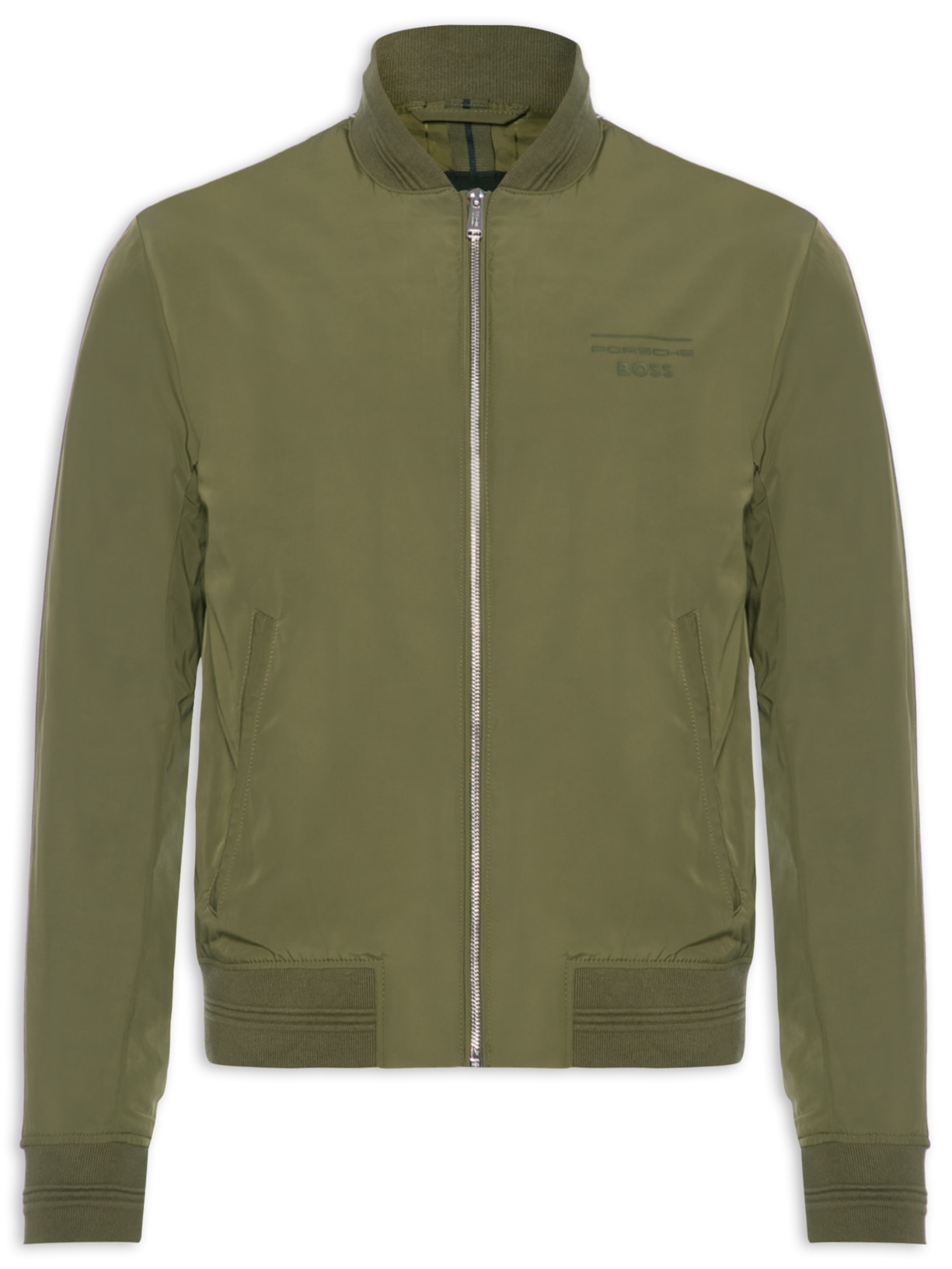 Jaqueta Masculina Bomber Porsche Coltar - Verde - Verde