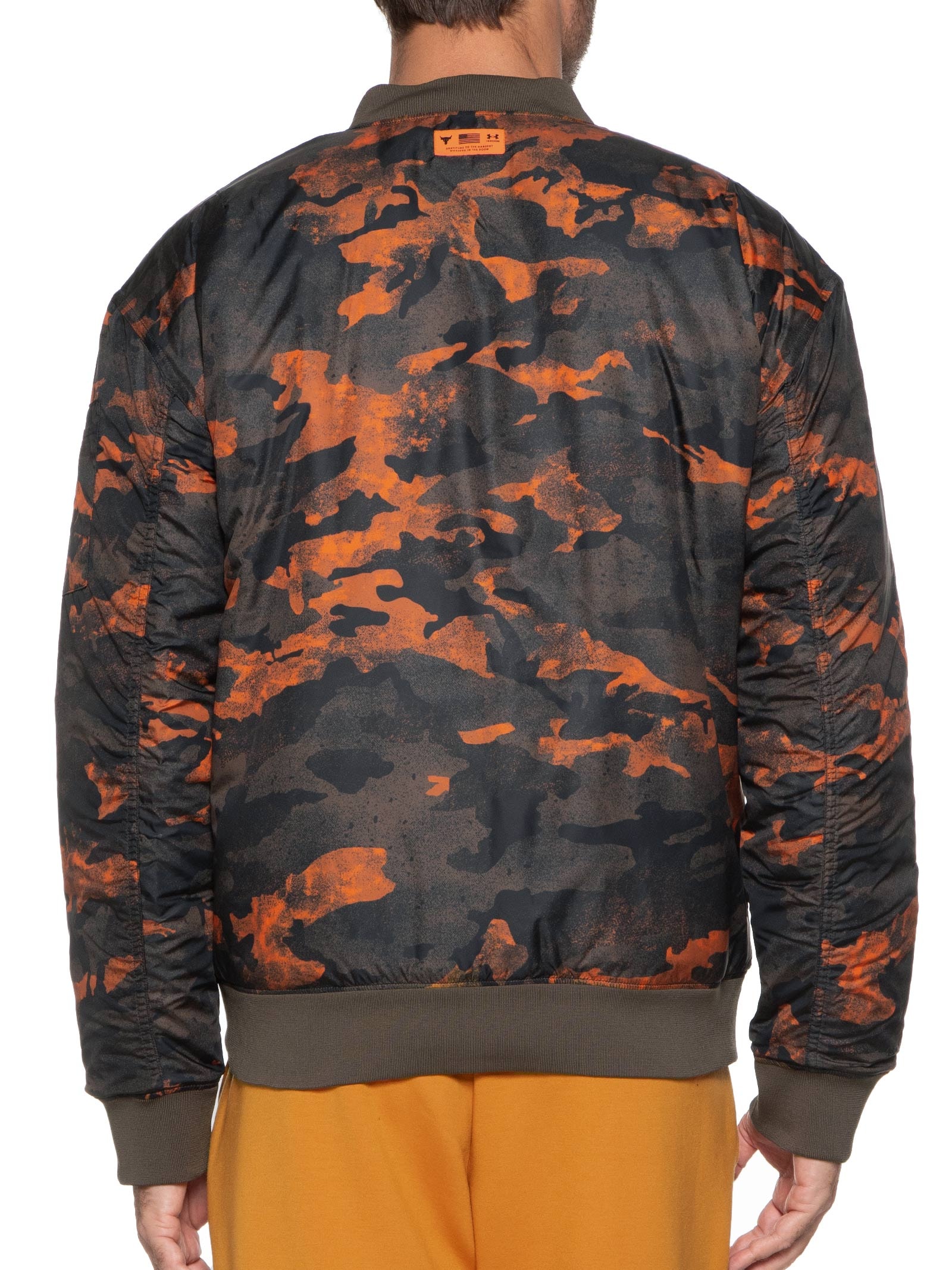 Under Armour - Jaqueta Masculina Bomber Project Rock Veterans Day