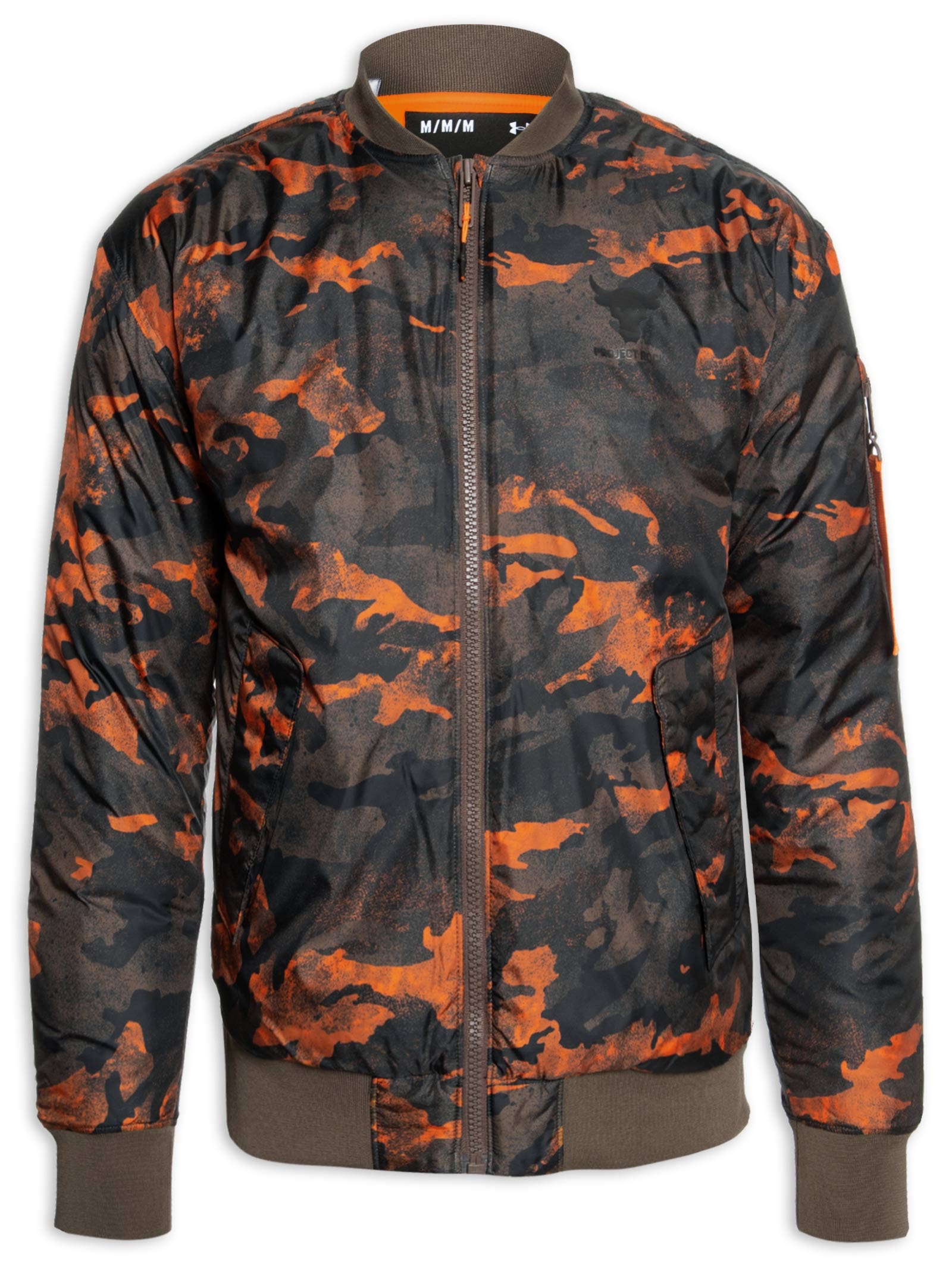 Under Armour - Jaqueta Masculina Bomber Project Rock Veterans Day