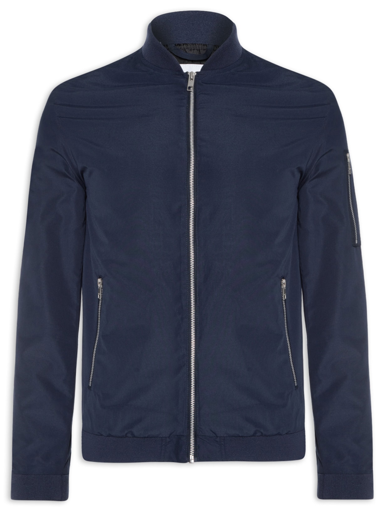 Jaqueta Masculina Bomber Water Resistant - Azul