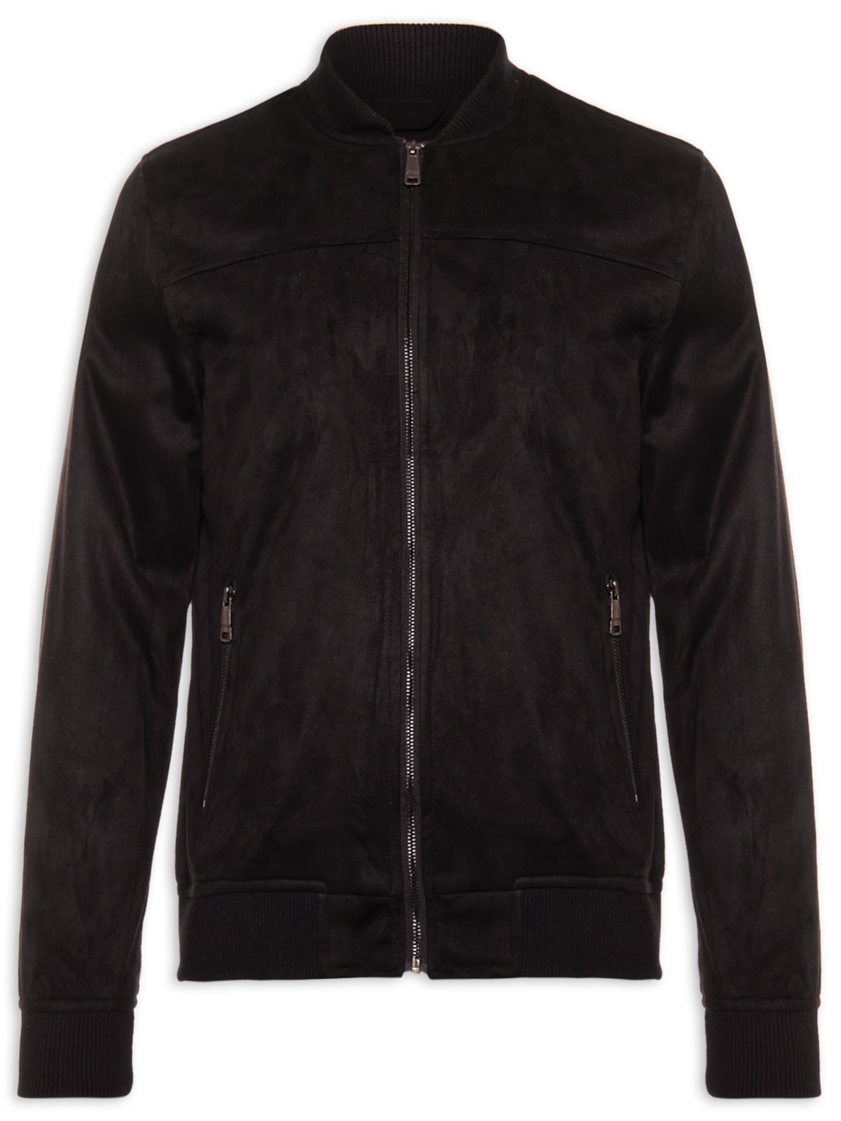 Jaqueta Masculina Camurça - Preto