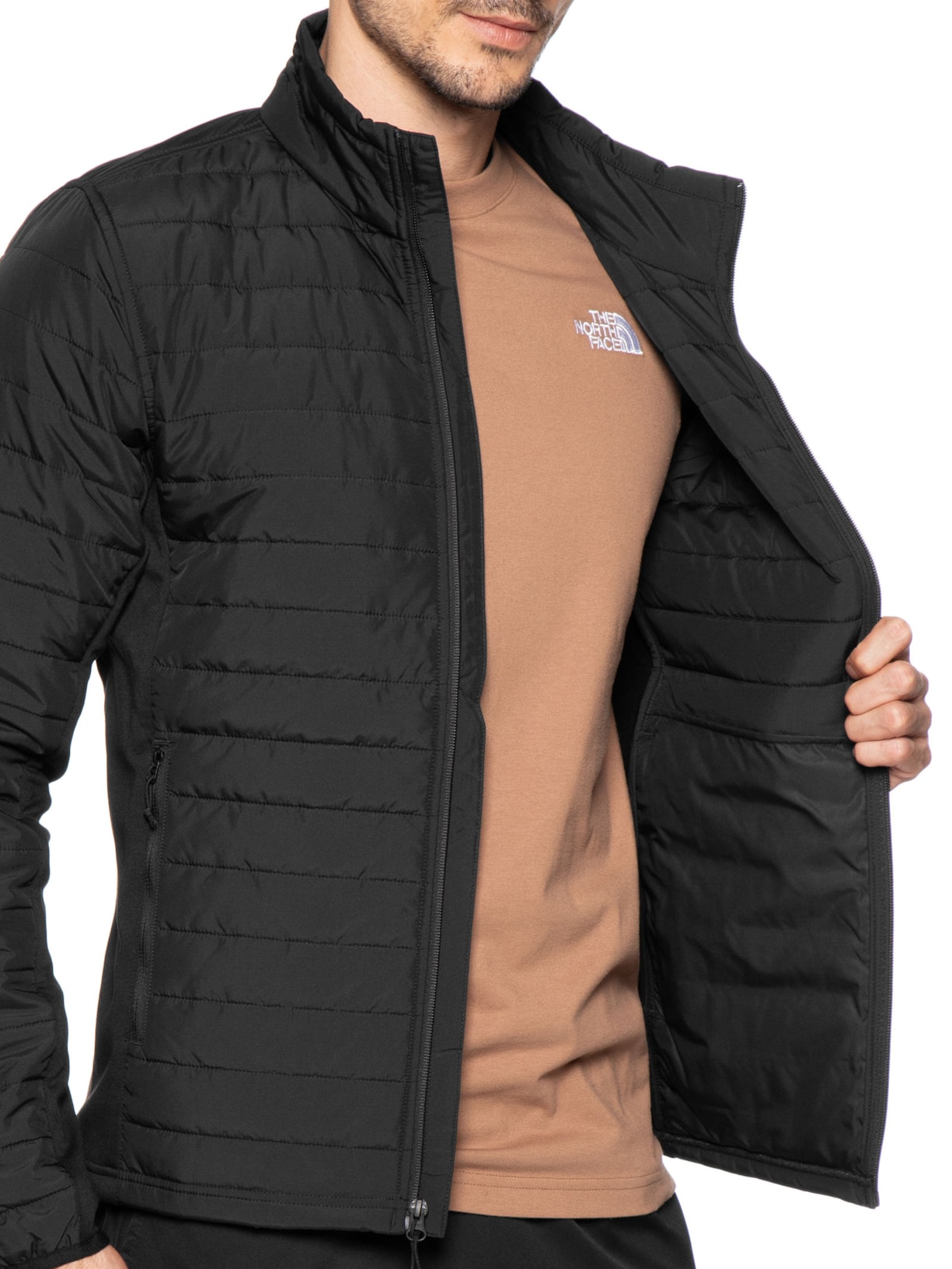 Jaqueta Masculina Canyonlands Hybrid Preto The North Face