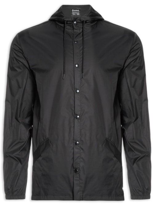 Jaqueta Masculina Capa De Chuva - Preto