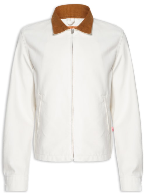 Jaqueta Masculina Castro Full Zip – Branco