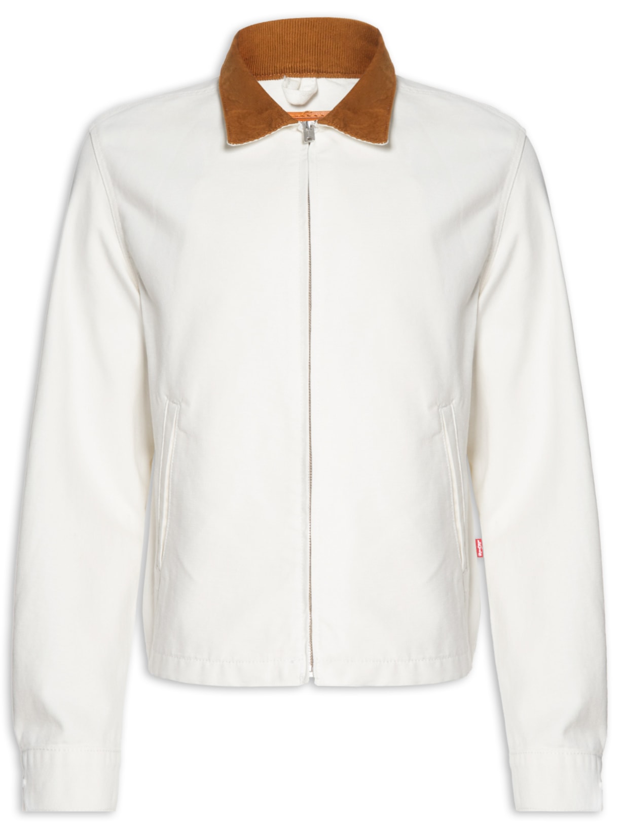 Jaqueta Masculina Castro Full Zip – Branco Levi's