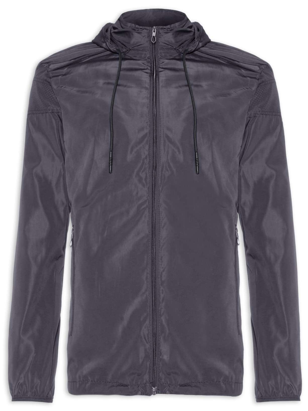 Jaqueta Masculina Casual Cinza '2 Essential